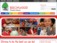 Tablet Screenshot of beechwoodprimary.org